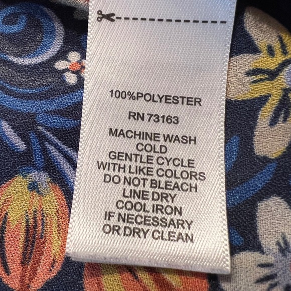 SPENSE Woman Boho Floral Print Sleeveless Button Up Top‎ Blouse Size 1X - Picture 8 of 10